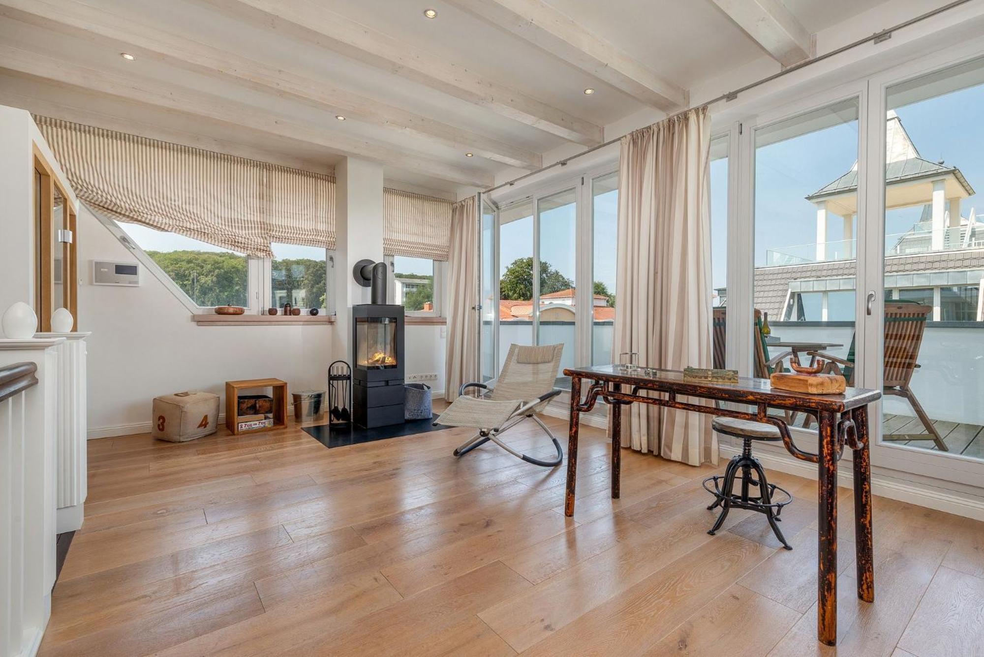 Villa Theres Penthouse Seaside Sellin  외부 사진